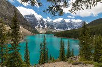 Moraine Lake en de Valley of the Ten Peaks